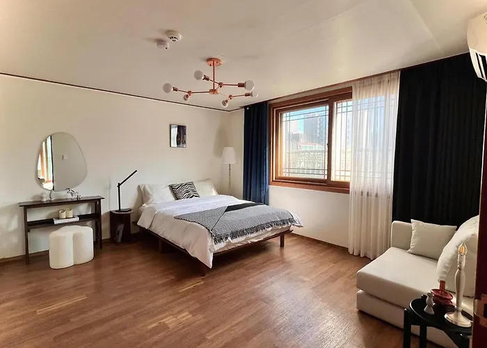 Daire Premium Penthouse - Dazzling Sunshine, Artistic Interior Seul