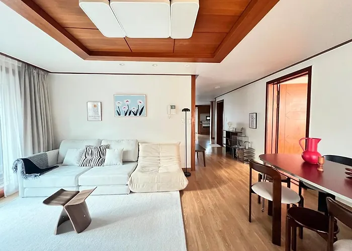 Daire Premium Penthouse - Dazzling Sunshine, Artistic Interior Seul